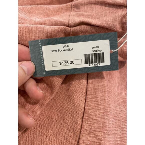 Wings Hawaii Neve Pocket Skirt in Scallop NWT - Picture 5 of 5
